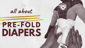 Cloth Diaper Tutorial: A Guide to Using Prefolds Diapers