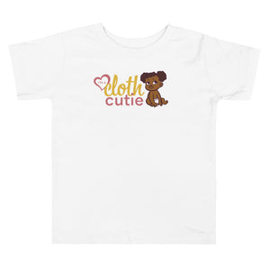 I'm A Cloth Cutie - Toddler Short Sleeve Tee - Elle