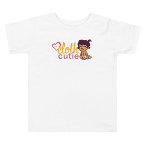 I'm A Cloth Cutie - Toddler Short Sleeve Tee - Izzy