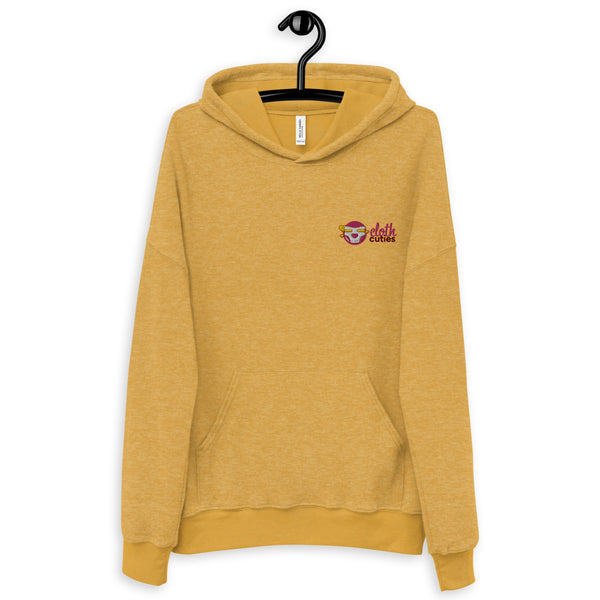 Cloth Cuties Embroidered Sueded Fleece Hoodie